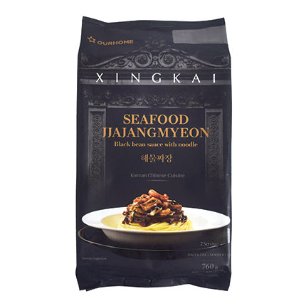 Black Bean Sauce w/Seafood & Noodle
