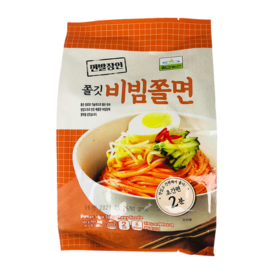 Korean Spicy Chewy Noodle W/Sauce