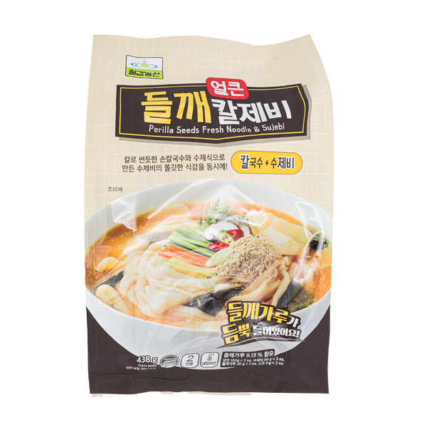 Korean Noodle&Pasta w/Soup Base&Perilla Seed