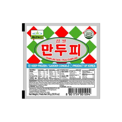 Frz Dumpling Skin-Sweet Rice-Jumbo