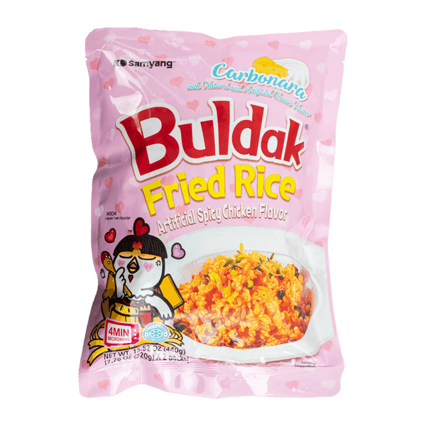 Carbonara Buldak Fried Rice