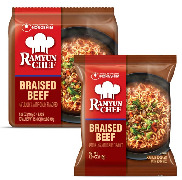 Ramyun Chef-Multi/Braised Beef (4X116 G)