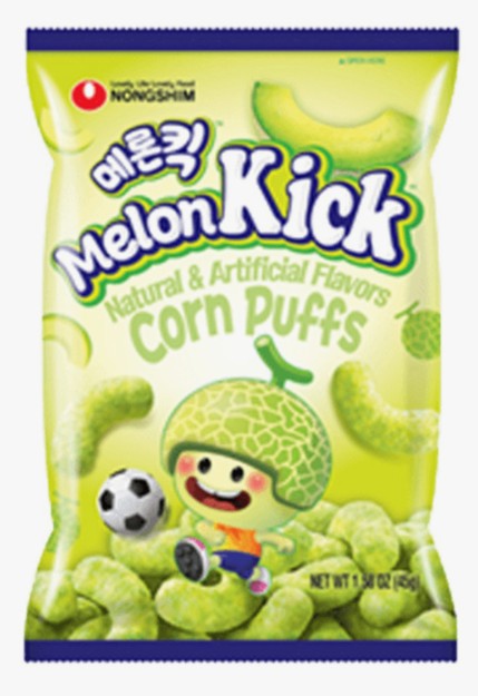Melon Kick — Melon-Flavored Corn Snack
