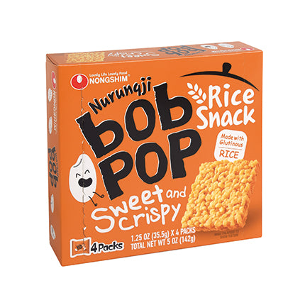 Nurungji Bobpop — Roasted Rice Puff Snack