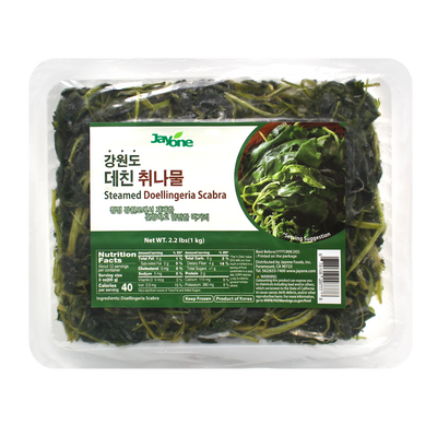 Chwinamul — Steamed Wild Aster Greens – Front