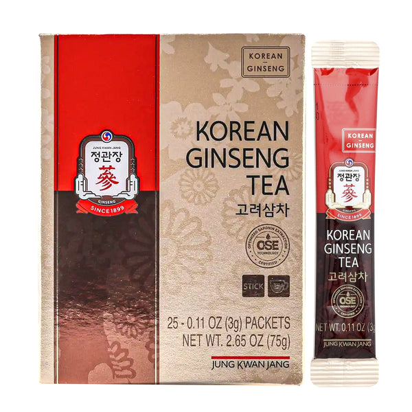 Korean Ginseng Tea — Korean ginseng tea bags – Front