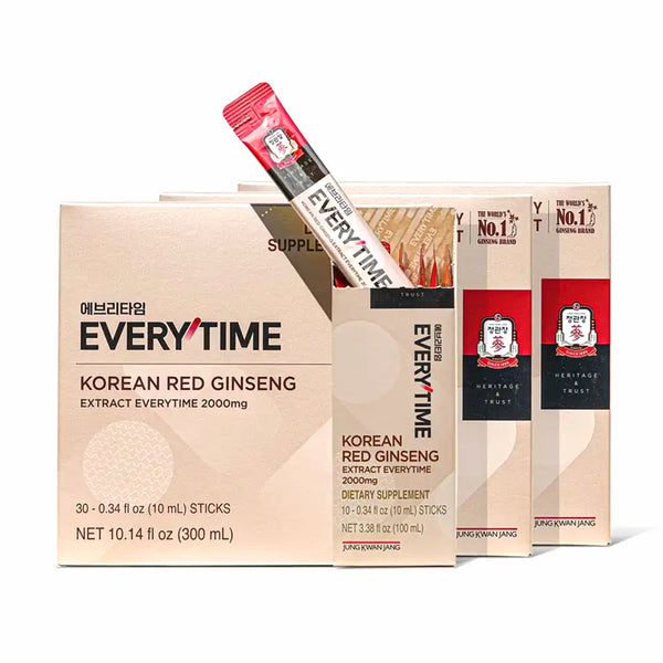 Everytime — Korean Red Ginseng Extract Liquid Stick – Front