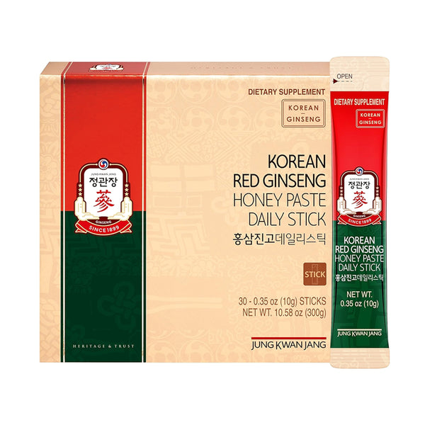 KRG Honey Paste Daily Stick — Korean Red Ginseng Honey Paste Daily Stick – Front