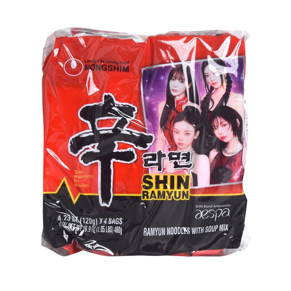 Shin Ramyun — Original Multipack — front of the multipack