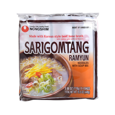 Sari Gomtang — Beef Bone Broth Noodle Soup, Multipack — front of the multipack
