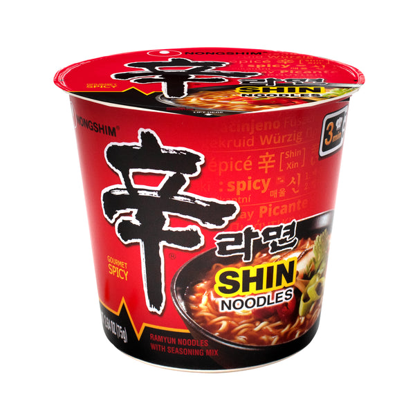 Shin Ramyun Cup Noodle — Spicy Instant Noodle Cup