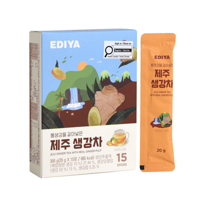 Jeju Ginger Tea — Tea Mix – Front