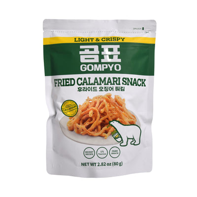 Gompyo Fried Calamari — Crispy Squid Snack – Front