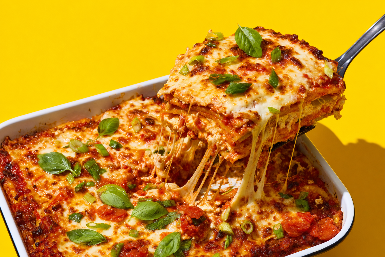 Kimchi Tofu Lasagna