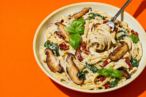 Vegan Shiitake Mushroom Pasta