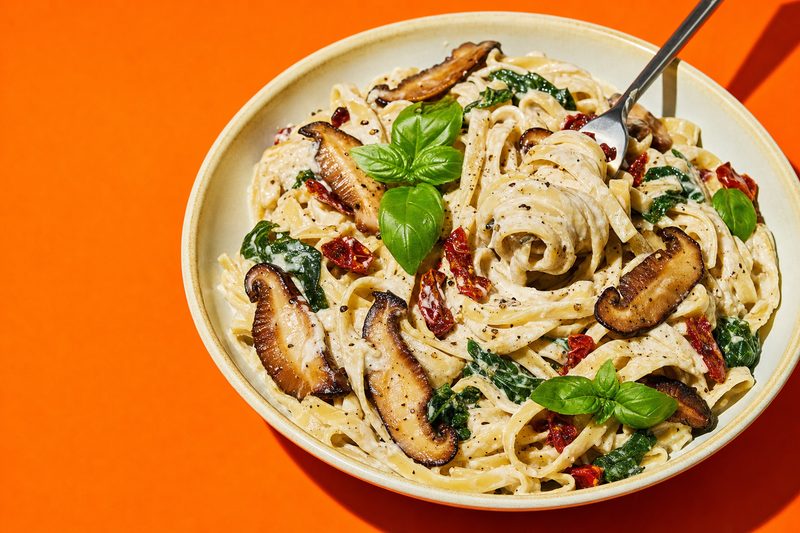 Vegan Shiitake Mushroom Pasta