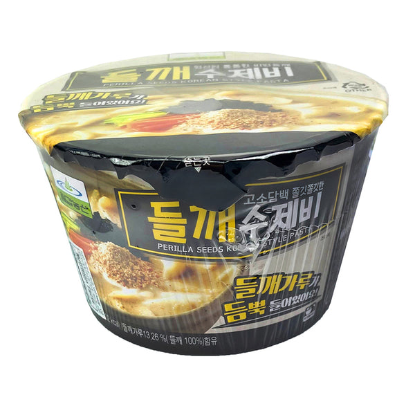 Korean Pasta w/Perilla Seed Powder-Cup