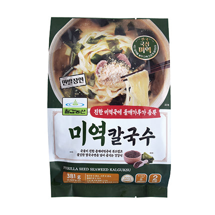 Seaweed Knife Cut Noodles