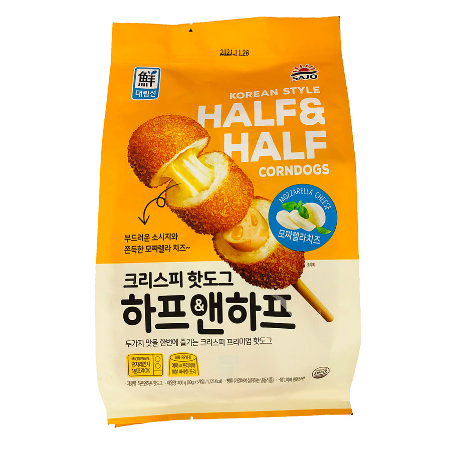 Half & Half Corndogs W/Cheese & Fish Cake