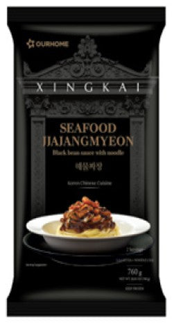 Black Bean Sauce w/Seafood & Noodle