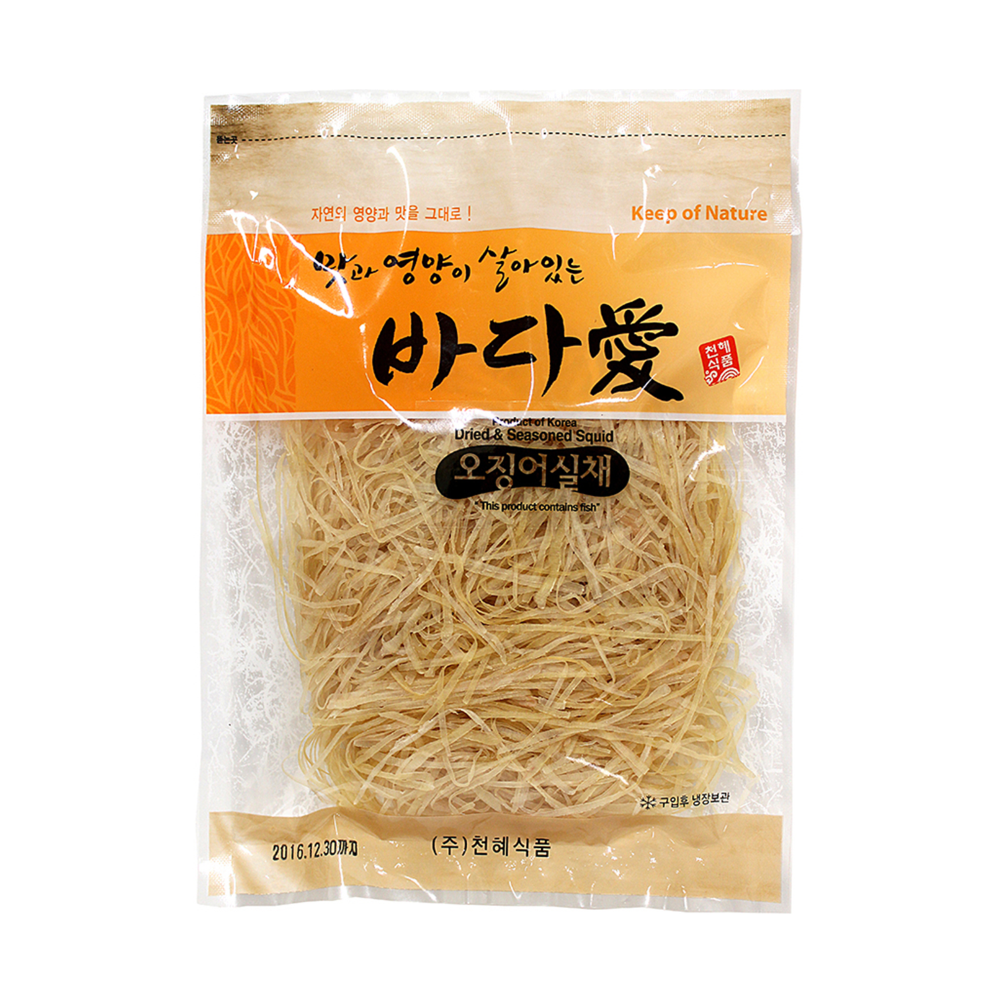 Dried & Seasoned Sliced Squid