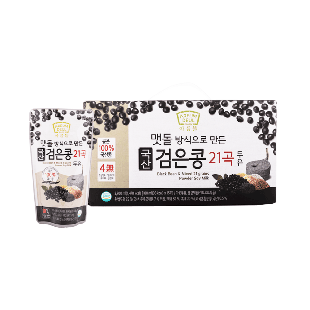 Black Bean & Mixed 21 Grains Powder Soy Milk