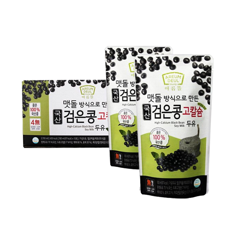 High-Calcium Black Bean Soy Milk