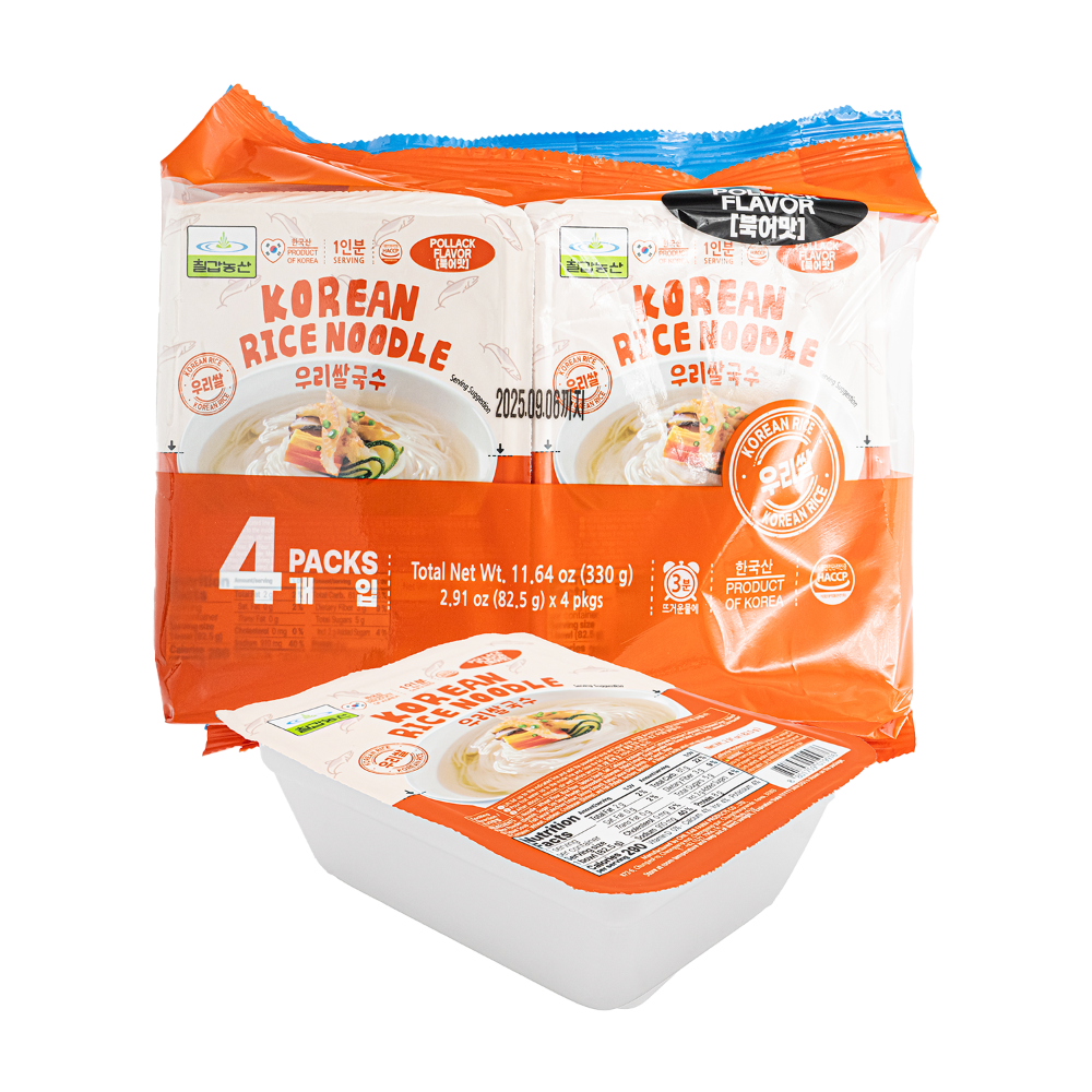 Korean Rice Noodle w/Pollack Flavor
