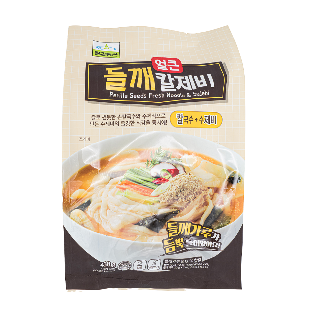 Korean Noodle&Pasta w/Soup Base&Perilla Seed