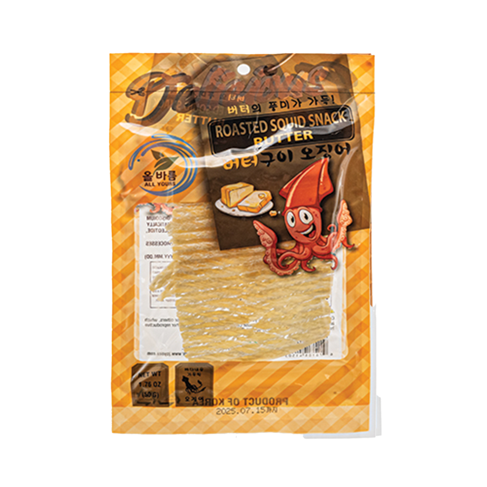 Roasted Squid Snack Butter Flavor
