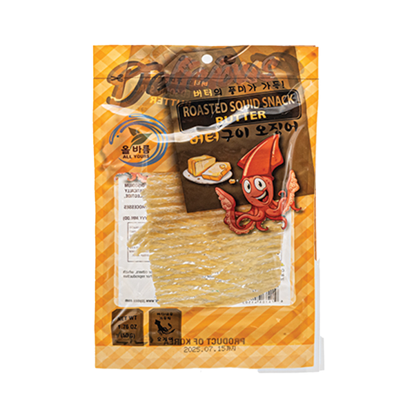 Roasted Squid Snack Butter Flavor