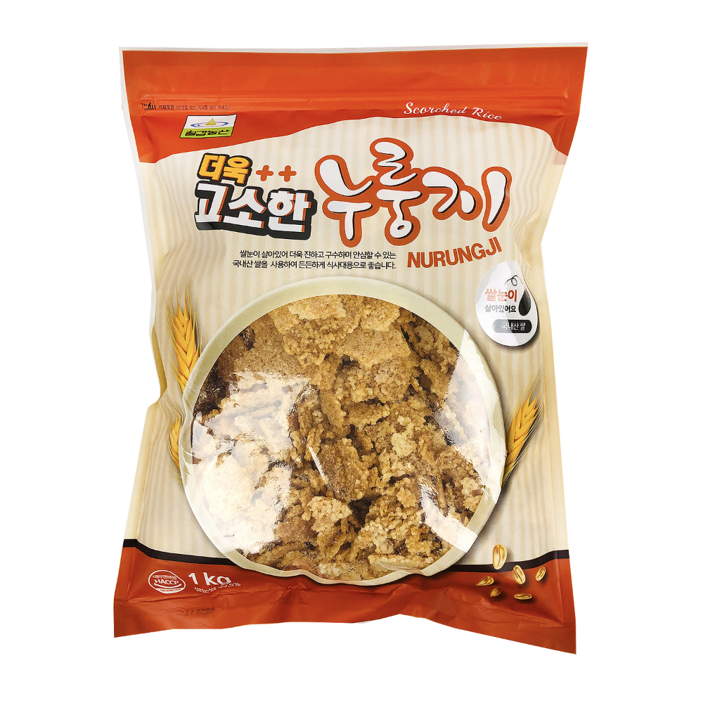 Scorched Rice with Rice Bran