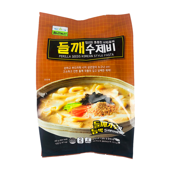 Korean Pasta W/Perilla Seed