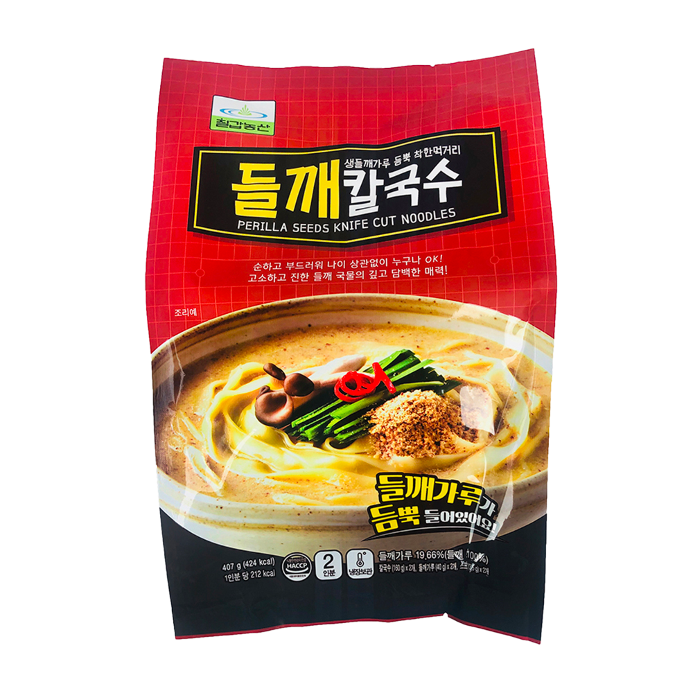 Noodle(Knife-Cut)W/Perilla Seed