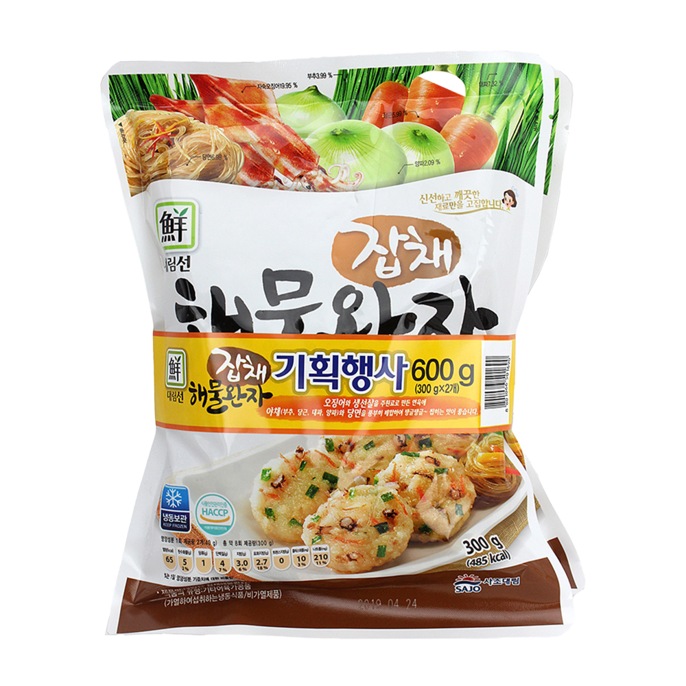 Frz Seafood Patty-Japchae