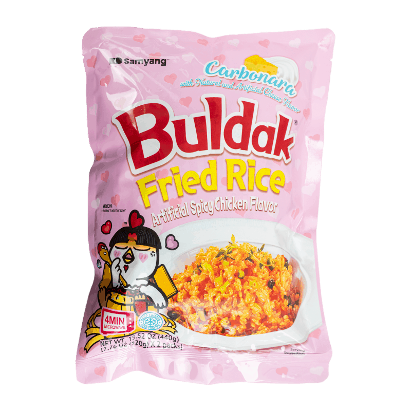 Carbonara Buldak Fried Rice