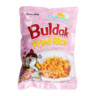Carbonara Buldak Fried Rice