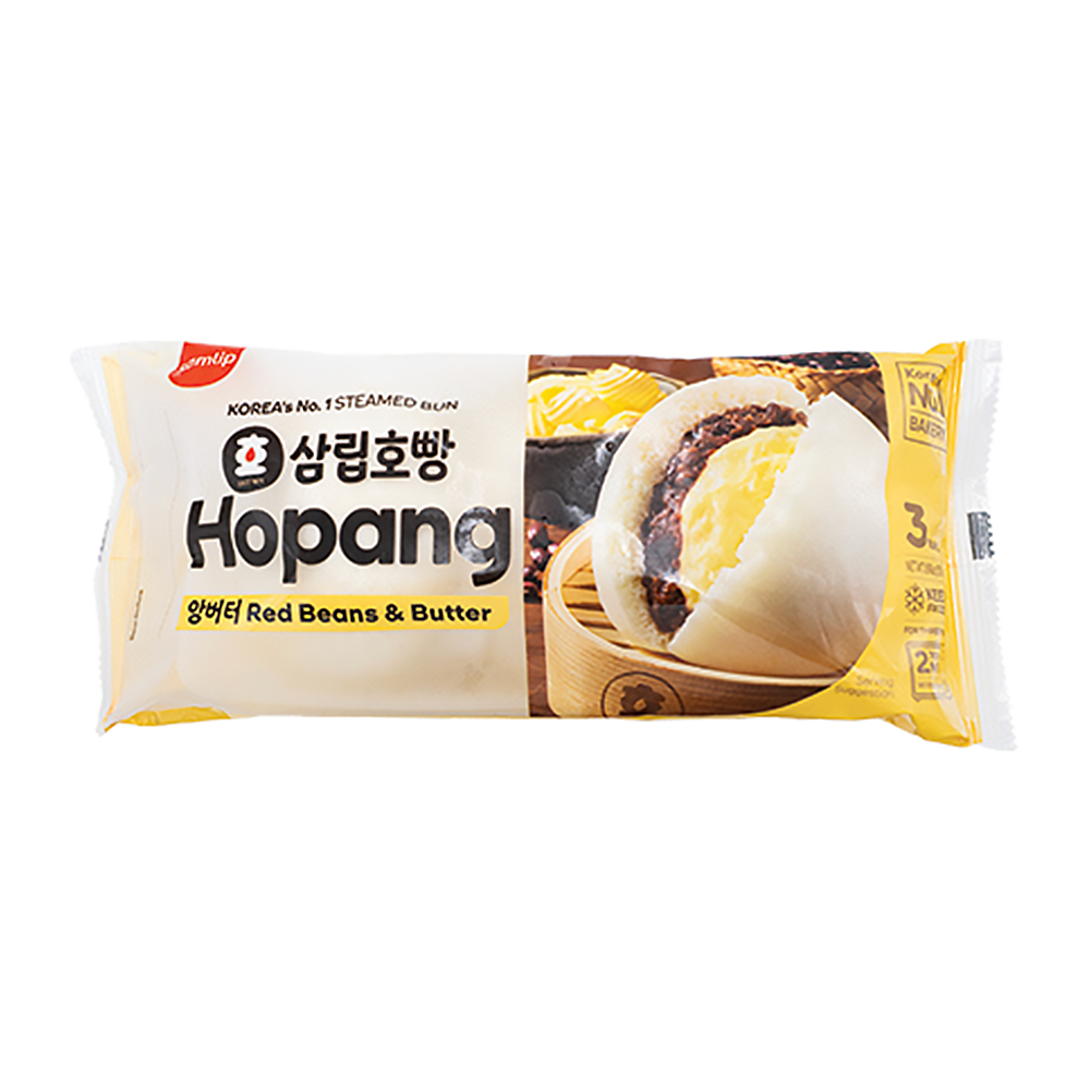 Steamed Bun-Red Bean & Butter