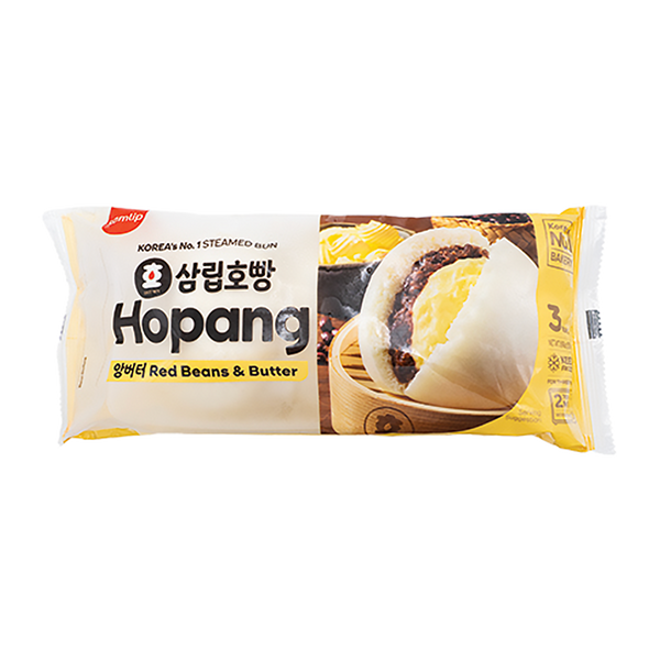 Steamed Bun-Red Bean & Butter