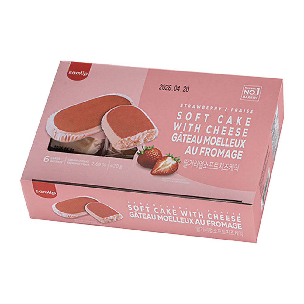 Soft Cheese Cake/Strawberry