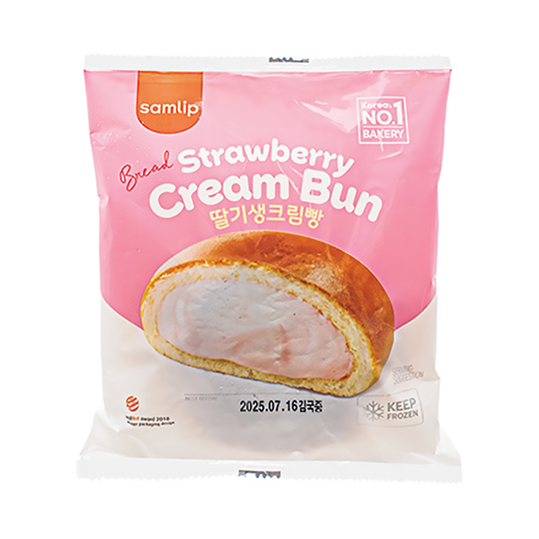 Strawberry Fresh Cream Bread