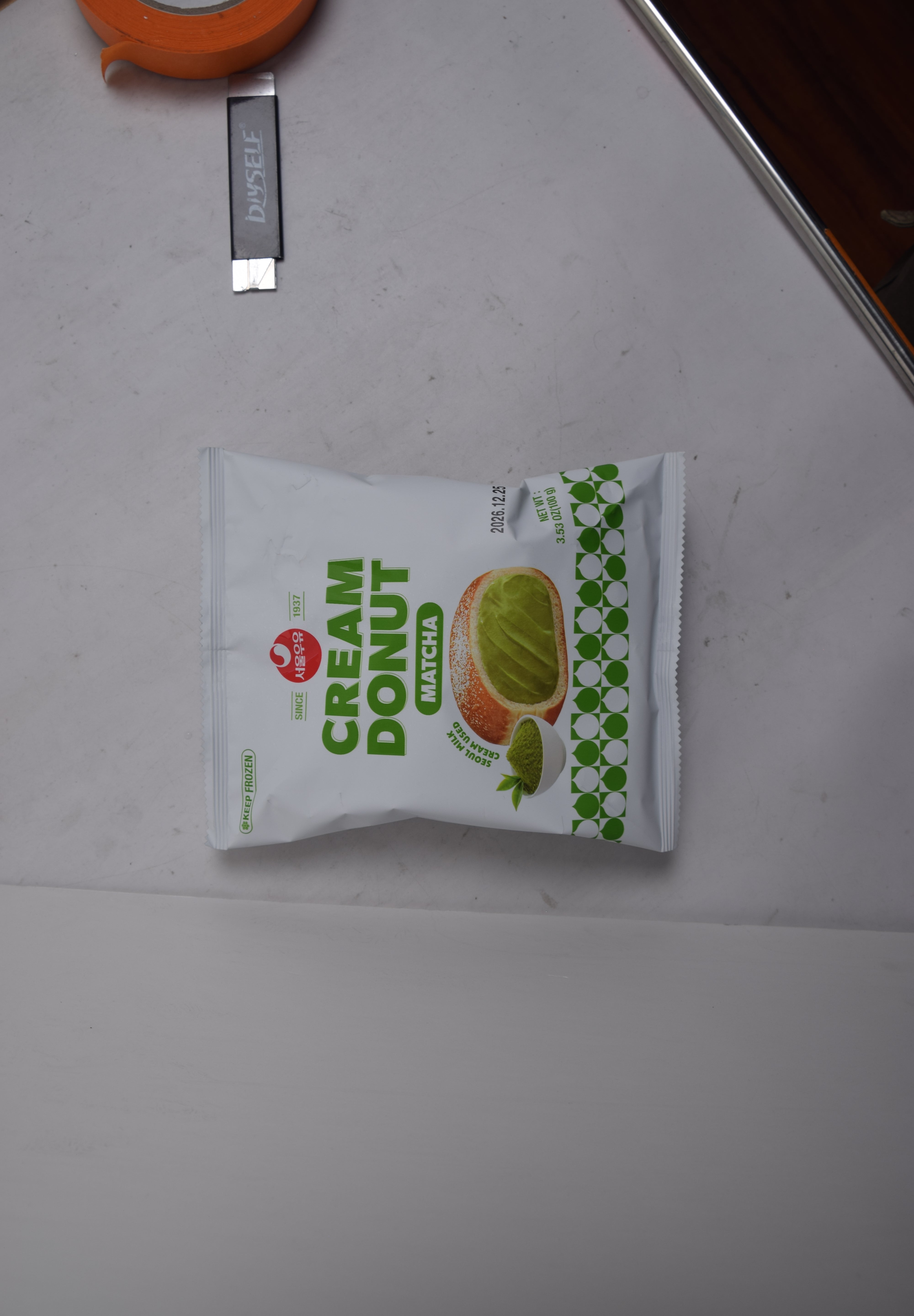 Seoul Milk Cream Doughnut — Matcha