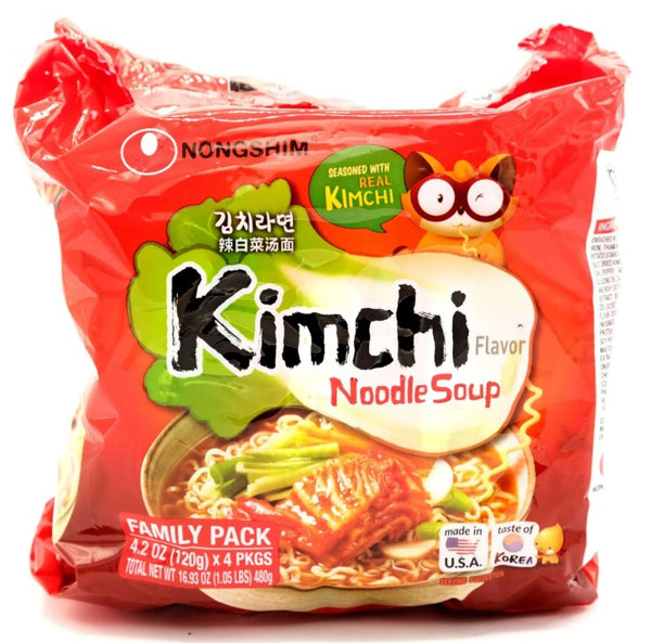 Kimchi Ramyun — Kimchi-Flavored Instant Noodle Multipack