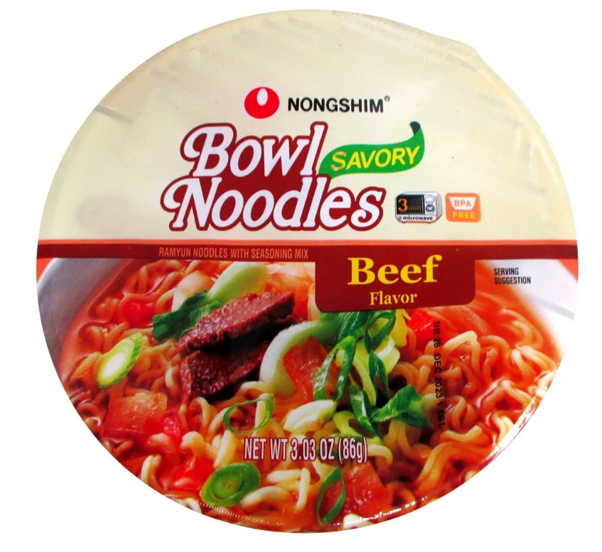 Bowl Noodle — Savory Beef
