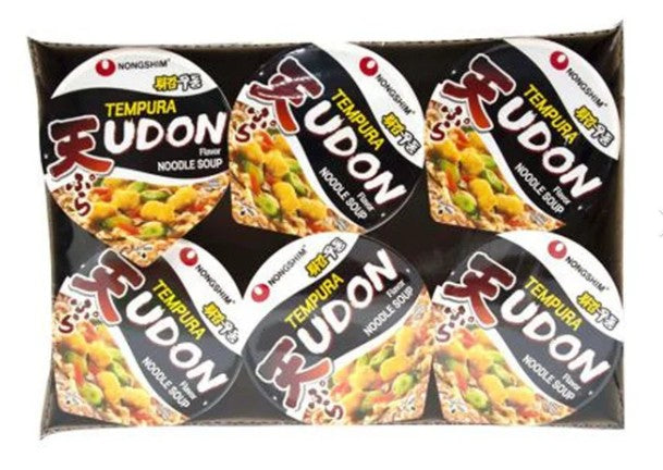 Tempura Udon Cup Noodle — Tempura Udon Instant Noodle Cup