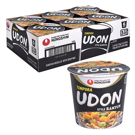 Tempura Udon Cup Noodle — Tempura Udon Instant Noodle Cup