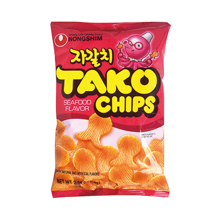 Tako Chips — Seafood-Flavored Crunchy Chips