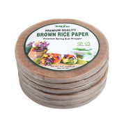 Brown Rice Paper — Brown Rice Spring Roll Skin