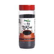 Black Sesame Seeds — Toasted Whole Black Sesame Seeds – Front
