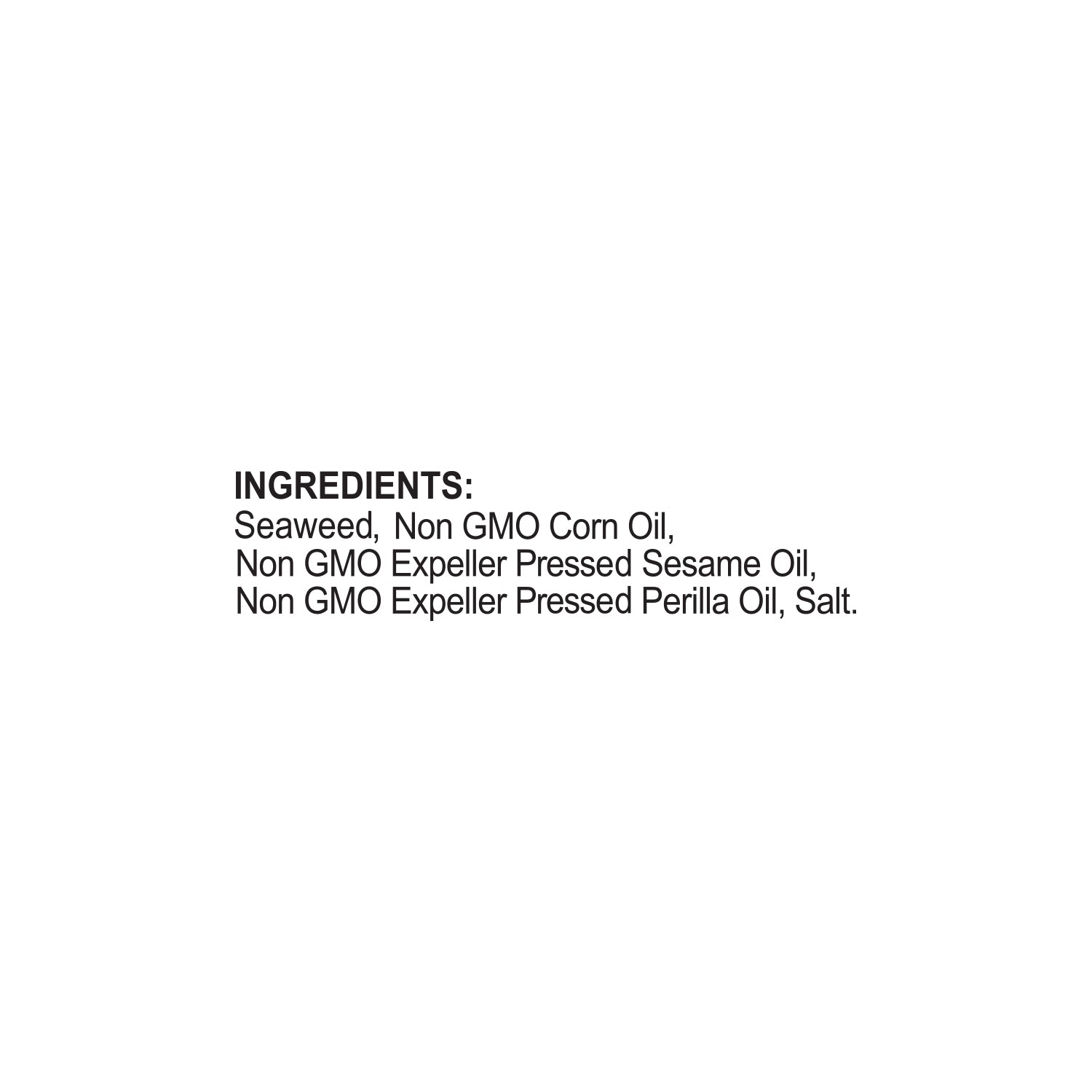 Roasted Seaweed — Snack Pack